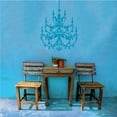 thumbnail image 4 of Large Antique Design Vinyl Chandelier Wall Decal Art, 4 of 4