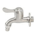 thumbnail image 1 of Wall Mount Cold Water Tap, Leakage Proof G1/2 Ergonomic Handle Rust Proof Washing Machine Tap  for Kitchen, 1 of 7