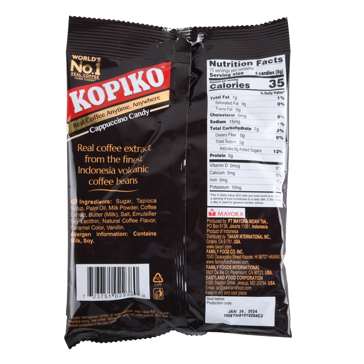 Kopiko Hard Candy - Coffee Flavor Treat for Office Breaks Kopiko Hard Candy - Coffee Flavor Treat for Office Breaks