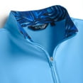 thumbnail image 3 of SCALES Solid Quarter-Zip Long Sleeve Navy, Small Jacket, 3 of 9