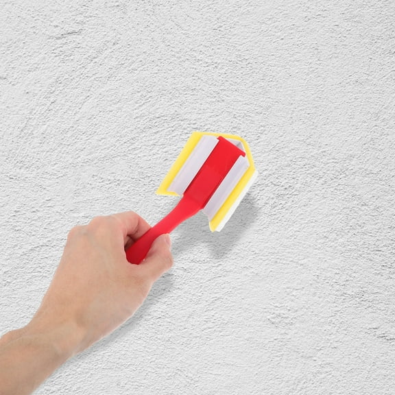 Raindrops Nylon Wall Edge Painting Tool with Ergonomic Handle for Clean Corner Trimming