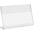 thumbnail image 3 of 12 Pcs Acrylic Sign Holder, 15.2 X 10.2 Cm L- Shaped Display Stand, Menu Holder, Clear Card Holder, Picture Frame, Photo Frame Display- 6" X 4, 3 of 5