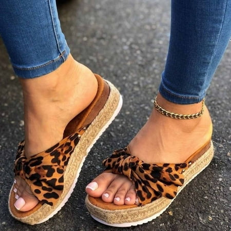 

Hvyesh Womens Platform Sandals Casual Summer Peep Toe Sandals Comfy Hollow Out Sandals Boho Breathable Sandal Size 9.5
