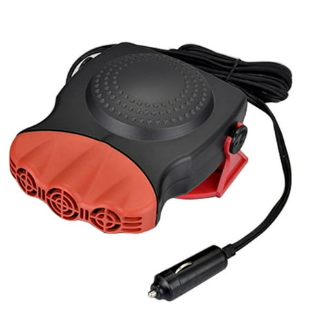 Defroster Outlet - 12V 150W Car Ceramic Heater Cooling Fan 3-outlet Defroster Defogger