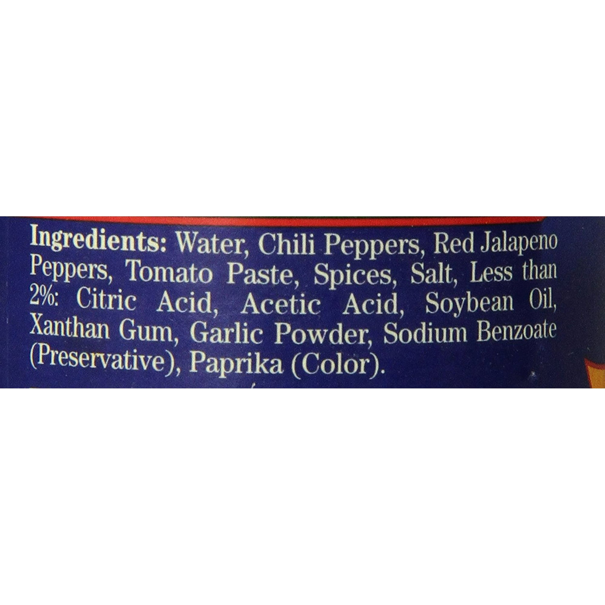 Pico Pica Mexican Hot Sauce, 7 oz (Pack of 4) – Allergen-Free