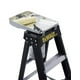 thumbnail image 4 of Escalera DeWalt DXL3010-04, 1,2 m, fibra de vidrio, 300 libras, negra, 4 of 8