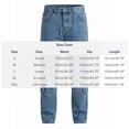 thumbnail image 4 of Men's Casual Solid Zipper Button Sports Trousers, Straight Leg Slim Fit, Multi-Pocket Pants for Outdoor Hiking Work, Activewear | AKLJWH,Light Blue L, 4 of 6