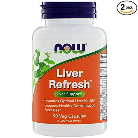 Now Foods - Liver Refresh 90 Capsules (Pack of 2) (Best Foods For Your Liver)