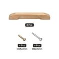 thumbnail image 3 of Tiradores de Madera Unique Bargains 2uds 3.78 Agujero Distancia, 3 of 5