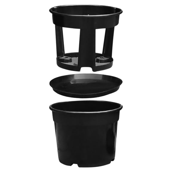 HOMEMAXS  Planting Pot Reinforced Garden Planters Growing Potato Black