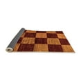 thumbnail image 2 of Ahgly Company Indoor Rectangle Checkered Orange Modern Area Rugs, 8' x 10', 2 of 4