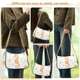 thumbnail image 4 of FORMRS Womens Shoulder Bag with Chain Strap Clutch Purse Cute Tote Handbag, White Seahorse, 4 of 7