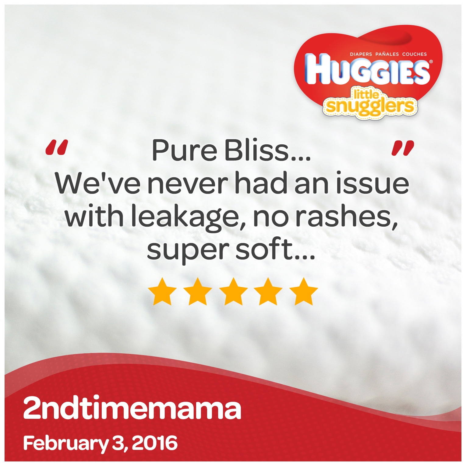 HUGGIES Little Snugglers Diapers Size 1, 35 Diapers