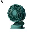 thumbnail image 1 of Ventilador pequeño con clip para dormitorio de estudiantes, con carga USB, miniventilador portátil para cochecito de bebé, escritorio de escritorio, 1 of 7