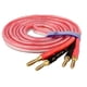 thumbnail image 1 of HiFi Gold Plated Speaker Cable High-End 4N Speaker System Oxygen-Free Pure Copper with Banana Plug, 1 of 5