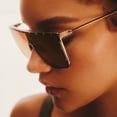 thumbnail image 4 of Gafas de sol Quay Nightfall Medium Shield con lentes UV negras, 4 of 5