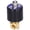Gold/Black, variant on Heavy Duty Brass Electric Solenoid Valve Normally Closed for Plumbing Air and Diesel Systems 2W-025-08 AC 24V 1/4 inch NPT / 0.635 cm Reliable Electromagnetic Fluid Flow Controller