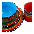 thumbnail image 2 of Gibson Elite 16 Piece Multi Color Glaze Dinnerware Set with Plates, Bowls & Mugs, 2 of 5