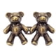 thumbnail image 1 of Cute Bear No-Sew Waist Button, Jean Buttons Pins For Loose Jeans Waist Button, No Sewing Required, Waist Tighten Metal Waist Button Pin For Jeans, 1 of 3
