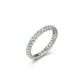 thumbnail image 3 of Morgan & Paige 1 CT TW Lab Grown Diamond Sterling Silver Wedding Band Ring, Adult Female, 3 of 9