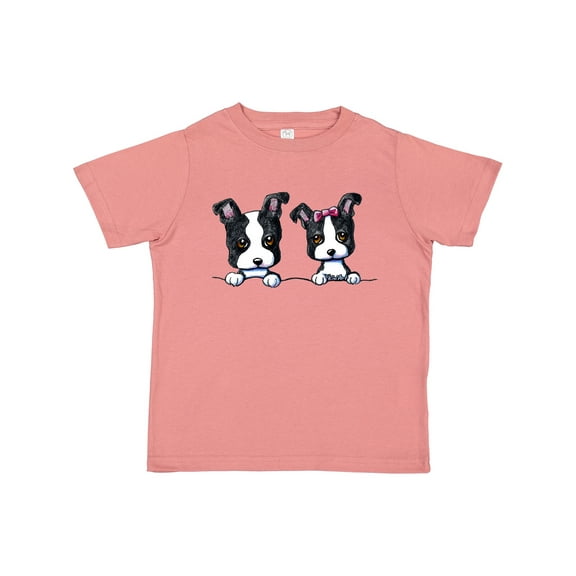 Inktastic Boston Terriers (dark Apparel) Boys or Girls Toddler T-Shirt
