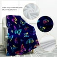 thumbnail image 3 of Butterfly Throw Blanket Gifts for Women Girls, Christmas Birthday Valentines Day Butterfly Gifts for Butterflies Lovers Adult Kids,Butterfly Colorful Blanket Decor for Home Bed Couch, 3 of 6