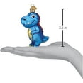 thumbnail image 4 of Old World Christmas A-Roarable Tyrannosaurus Glass Blown Ornament for Christmas Tree, 4 of 6