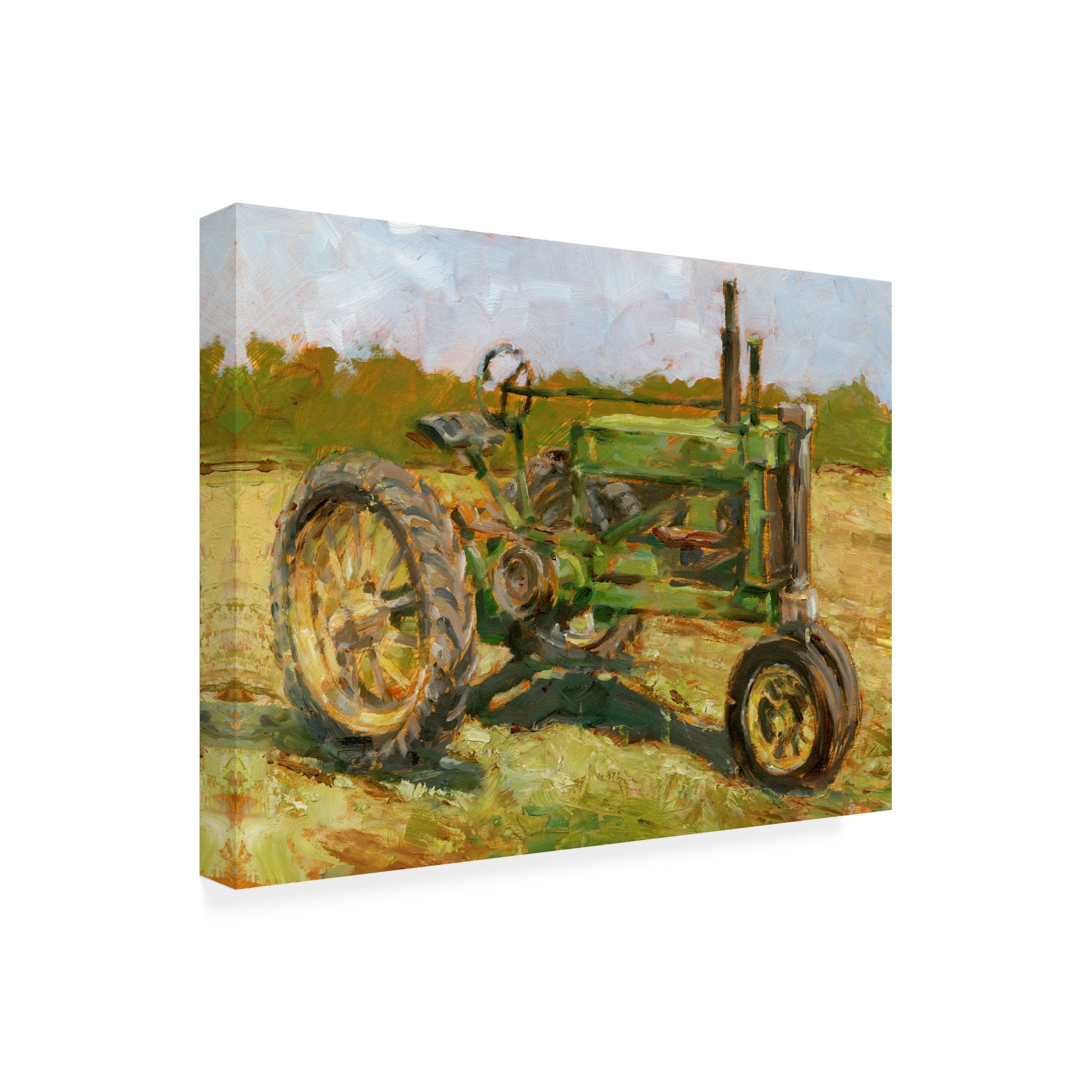 Ethan Harper 'Rustic Tractors I' Outdoor All-Weather Wall Decor