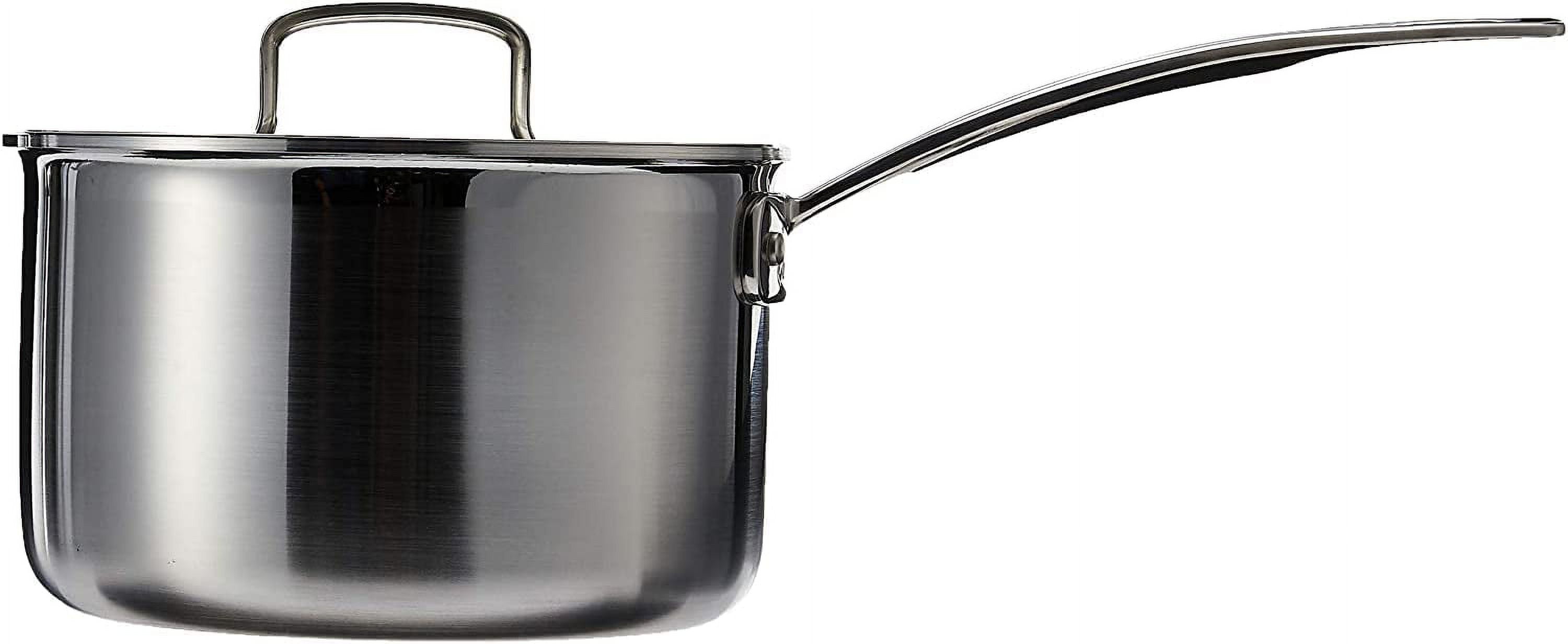 MultiClad Pro Triple Ply Stainless Cookware 3 Quart Saucepan