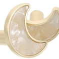 thumbnail image 3 of Greenadscape 1Par Manijas Para Vestidores Y Gabinetes Con Lunar Materiales Duraderos Zinc Aleación Amarillo, 3 of 6