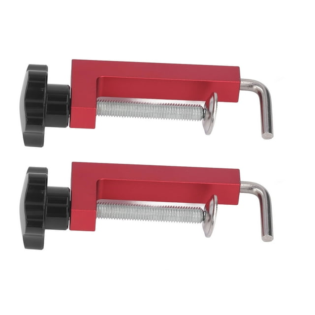 Clip G, Cabeza Giratoria De Aleación De Aluminio, Abrazadera De Cerca De Fácil Ajuste Para Sierra De Mesa ANGGREK Fence Clamp