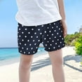 thumbnail image 2 of Linfrsh Boys Basketball Shorts Boy's Baggy Cargo Shorts Wide Leg Casual Shorts Dinosaur Print Trendy Shorts(Black,Size 1-2 T), 2 of 5