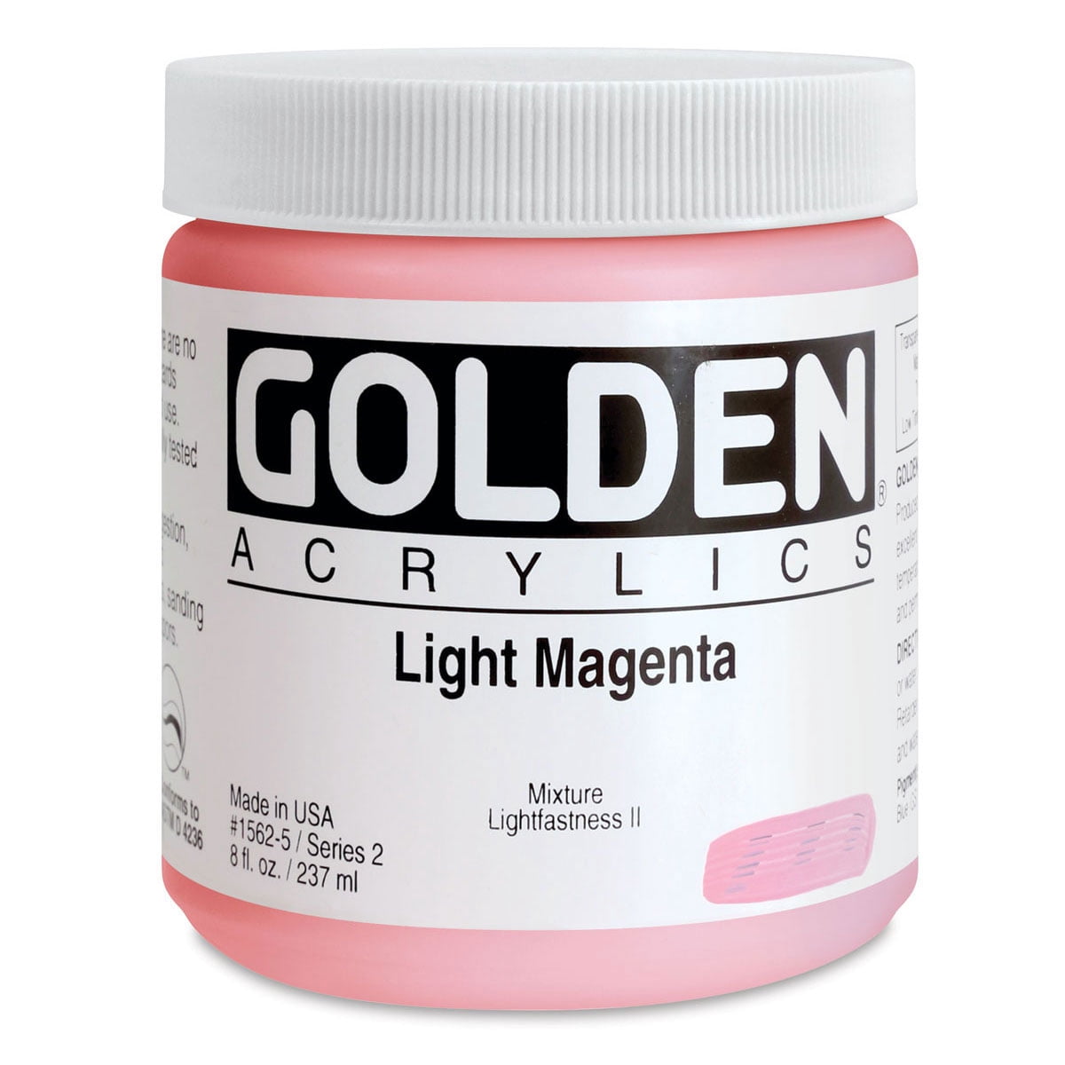 Golden - Heavy Body Acrylic - 8 oz. Jar - Light Magenta