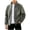 A_Army Green, variant on Men Winter Warm Versatile Outwear Coat Solid Color Long Sleeved Stand Up Collar Casual Outerwear With Pockets Daily Commute Street Style