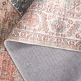 thumbnail image 5 of SAFAVIEH Arizona Wilmer Medallion Polyester Machine Washable Runner Rug, Sage/Rust, 2'6" x 8', 5 of 10