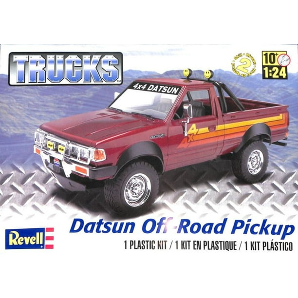 Revell 1:24 Datsun Off Road Pickup Trucks Plastic Model Kit #4321 ...