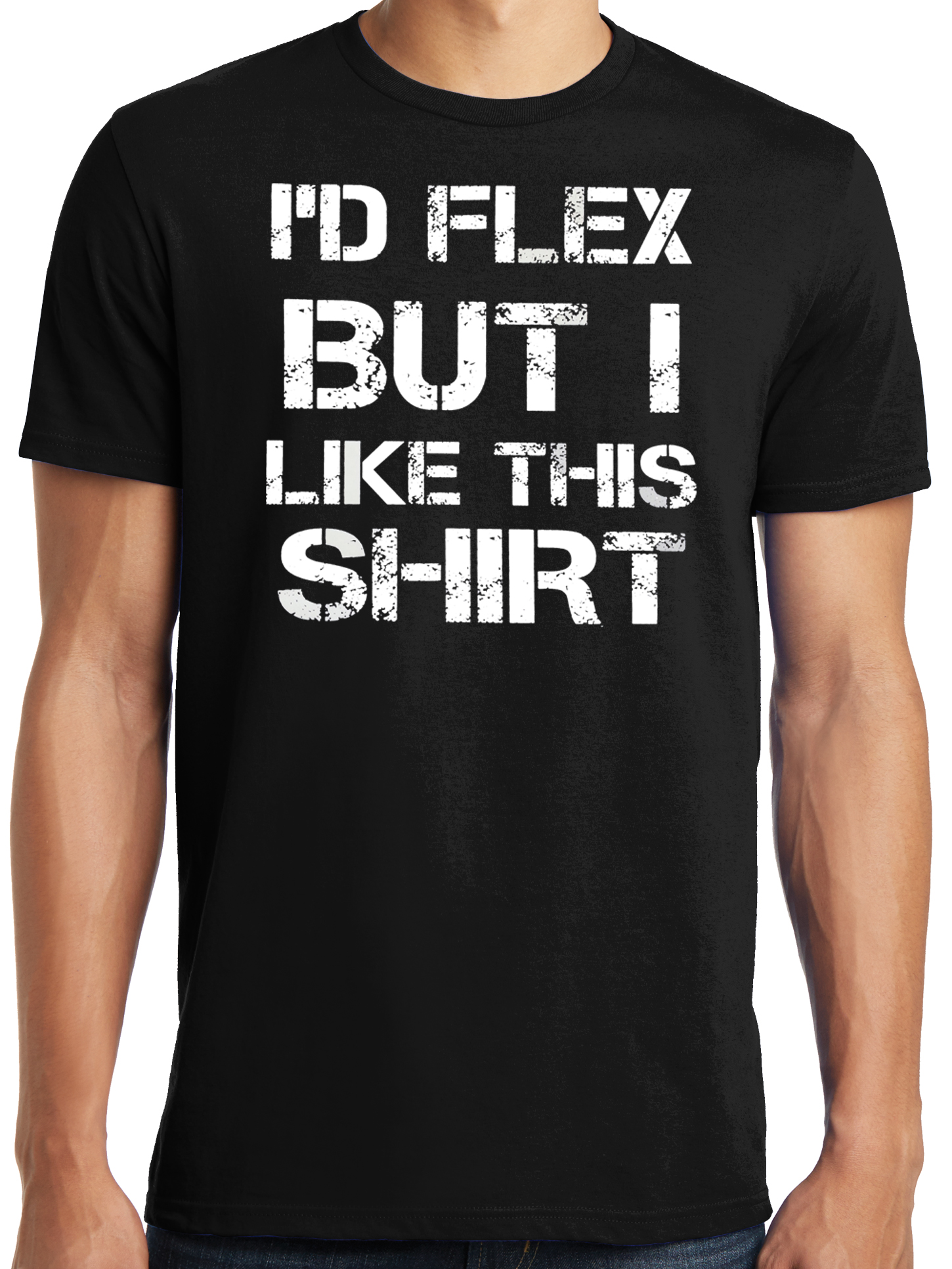 Publiciteez - Big and Tall I'd Flex But 