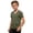 Army Green, variant on Kids Short Sleeve V-Neck T Shirts Workout Linen Casual Tees Summer Lightweight Shirts Soft Trendy Tops,Size 2-16 Years White 110