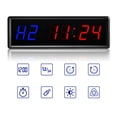 thumbnail image 4 of 1.5'' Digital Interval Timer Timer Stopwatch Fitness Clock Down/ Plug, 4 of 8