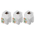 thumbnail image 1 of Módulo de información CA, módulo RJ45 de 3 piezas Módulo Ethernet R Componente electrónico Calidad superior, 1 of 8