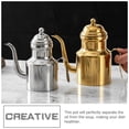 thumbnail image 5 of KAKOWELY Stainless Steel Grease Container Multifunctional Oil Container Long Spout Grease Container,6.69"X3.19"X5.75", 5 of 5
