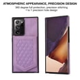 thumbnail image 4 of Galaxy Note 20 Ultra Wallet Case, Allytech Crossbody Shoulder Carrying Purse Cover RFID Blocking Card Slots Holder Flip PU Leather Stand Shockproof Case for Samsung Note 20 Ultra 6.9" 2020, Purple, 4 of 8