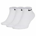 thumbnail image 4 of Men's Nike 3-pack Everyday Cushion Low-Cut Training Socks Color: White Size: 8-12, 4 of 4