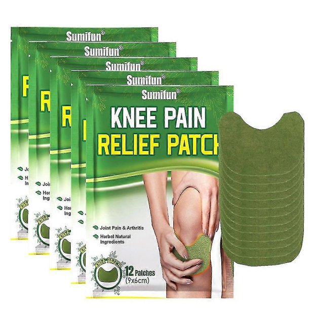 60x Wormwood Knee Patch For Knee, Back, Neck, Shoulder Sports Fitness Joint Care 12pcs/bag | Fruugo AtA2-28