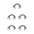 thumbnail image 1 of Decodeary 2pieces Multi Color Handle Shoulder Bag Belt Practical And Elegant Wood Bead brown 46cm 5Set, 1 of 6