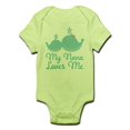 thumbnail image 1 of CafePress - My Nana Loves Me Infant Bodysuit - Baby Light Bodysuit, 1 of 1
