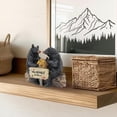 thumbnail image 3 of Bear Lovers Beehive Figurine with “My Honey is Here” Sign – Charming Resin Bear Couple Statue – Sweet Rustic Decor for Cabin, Shelf, or Table – Romantic Gift for Anniversary or Valentine’s Day, 3 of 9