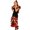 F-350Black, variant on Kids Girls Dance Dress Spanish Short Sleeve Color Block Ruffles Tiered Irregular Hem Dresses For Stage Performance,Black,L