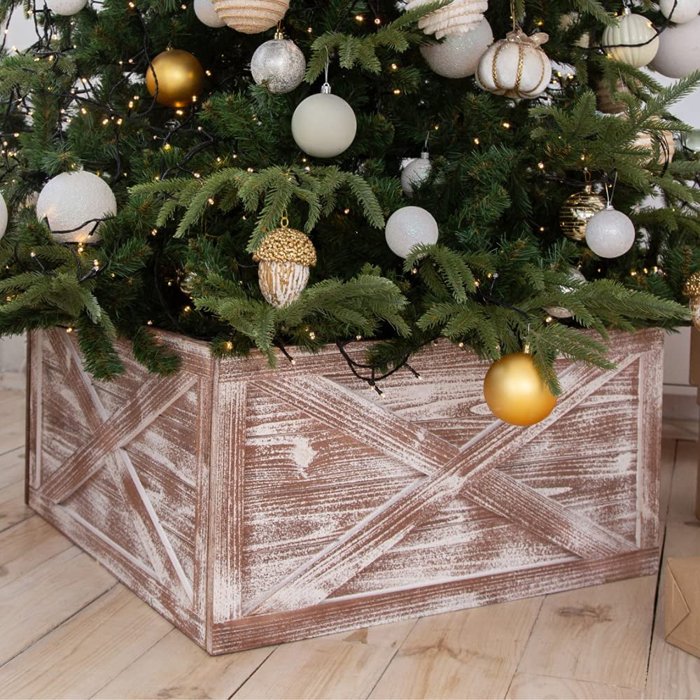 Collare Per Albero Di Natale, Copri Base Albero Di Natale - 4