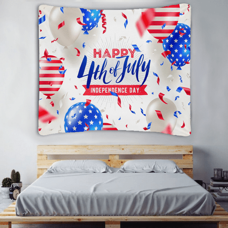 

Autrucker anti-fade Wall decoration Polyester for Independence Day banner decoration Backdrop
